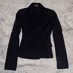 Women’s black Express black blazer size 2